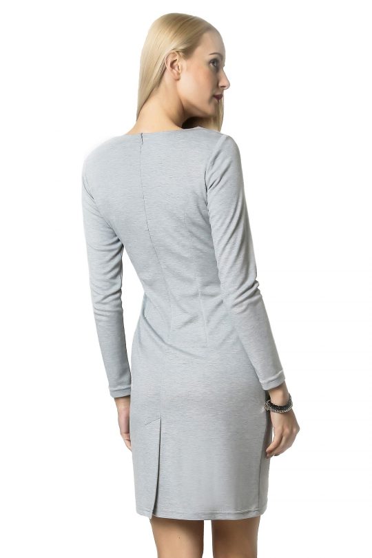 Agnes dress in gray