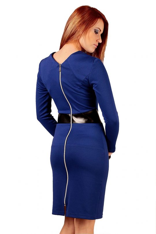 Astrid dress in sapphire color