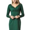 Sukienka Marie Knitwear w kolorze zielonym