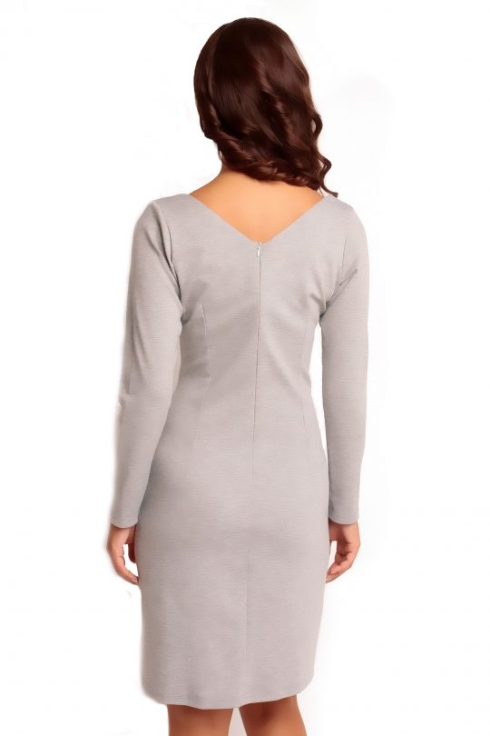 ORIANA KNITWEAR dress, gray