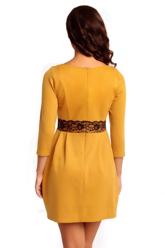 SOLANGE KNITWEAR dress, honey