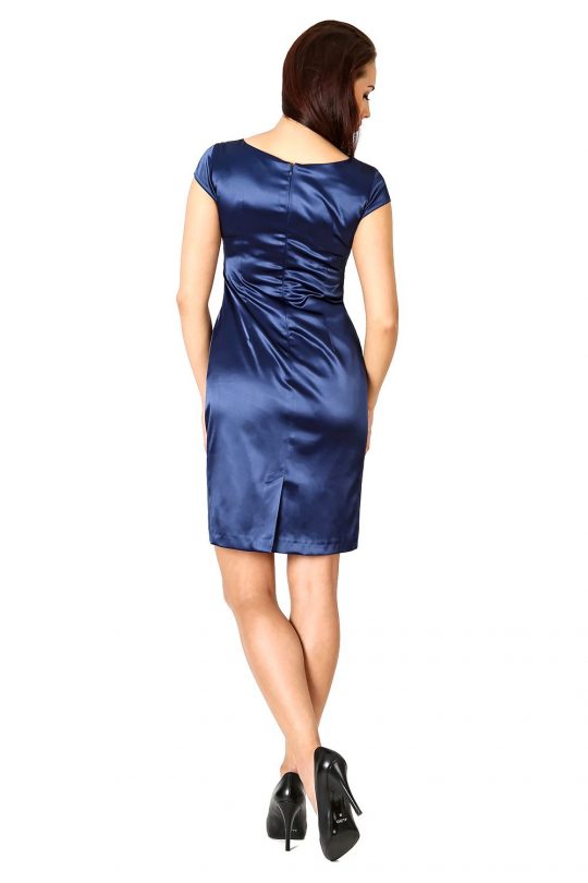 Tamara dress in navy blue