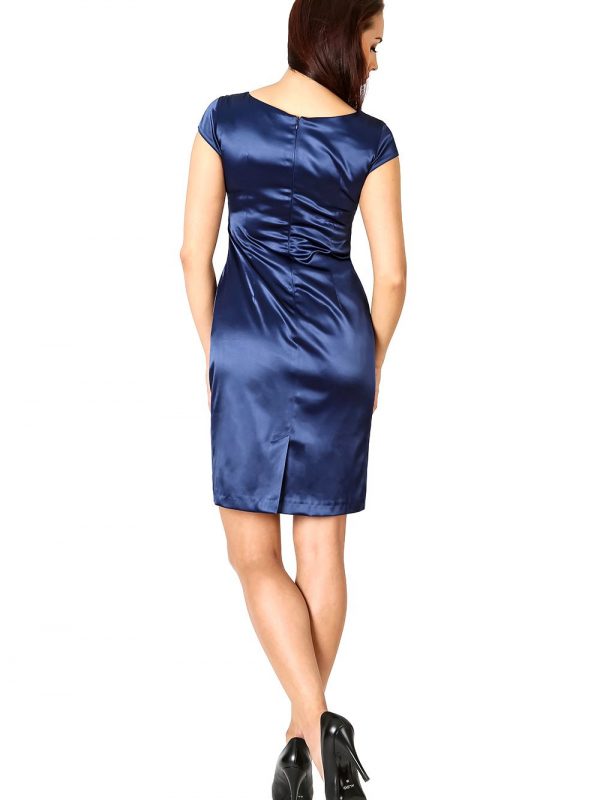 Tamara dress in navy blue