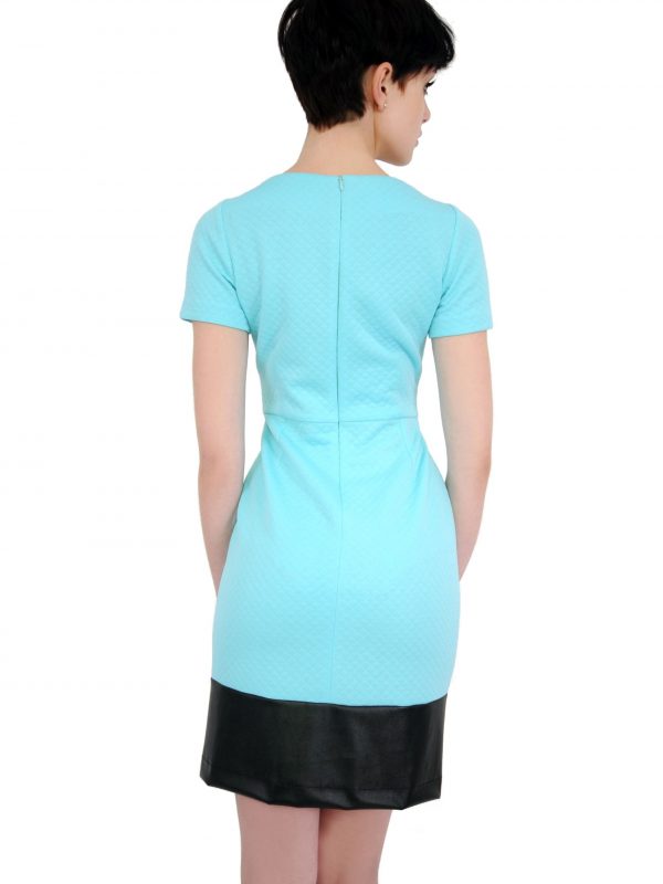 Violette dress in turquoise